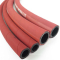 High Quality Wear Resistant Red 3/8 Inch 10mm Smooth Surface Flexible High Pressure Steam Industrial Hot Water Hose